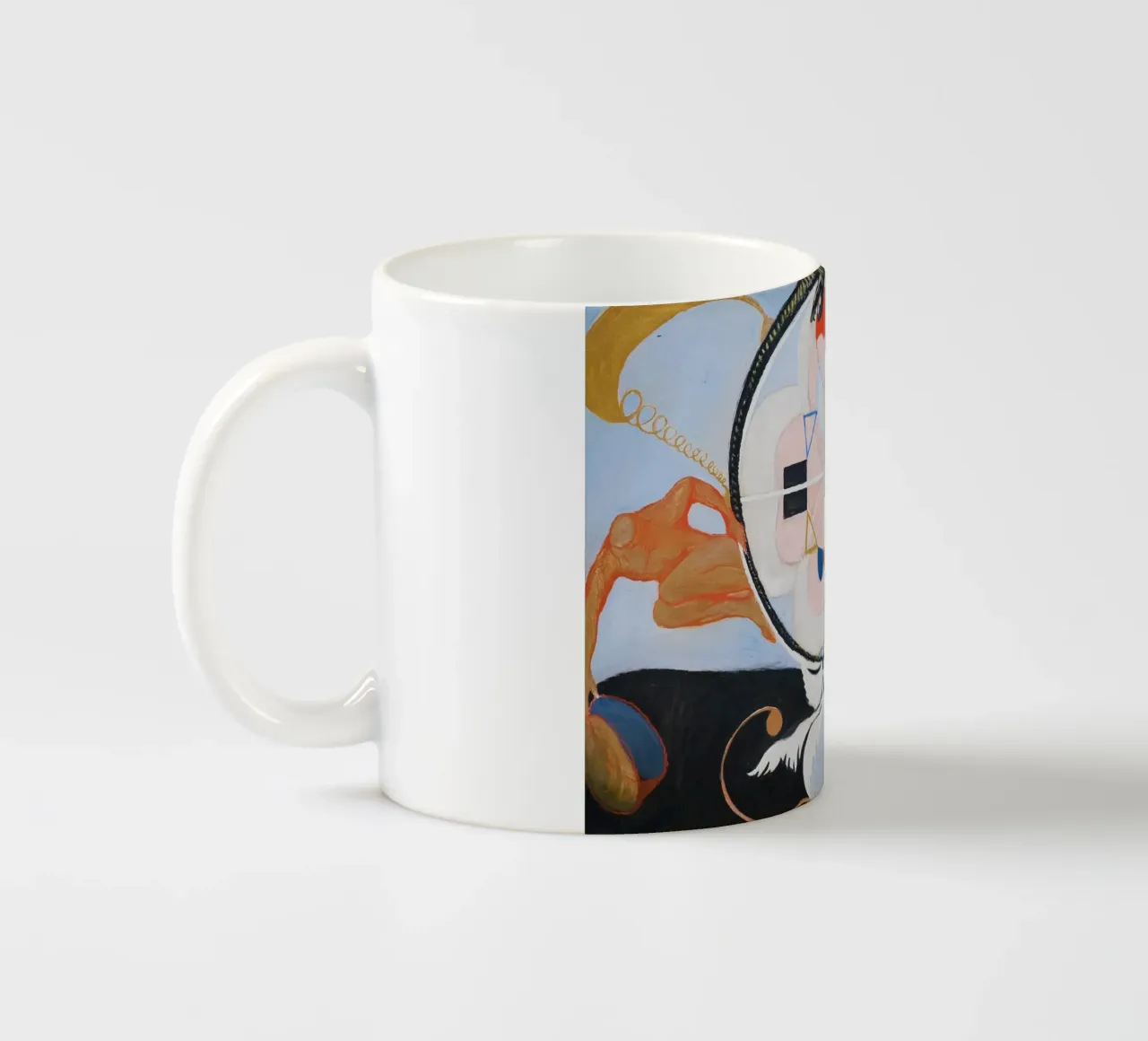 Evoluzione, n. 13, Gruppo VI (1908) di Hilma af Klint tazza in ceramica da Venus Art