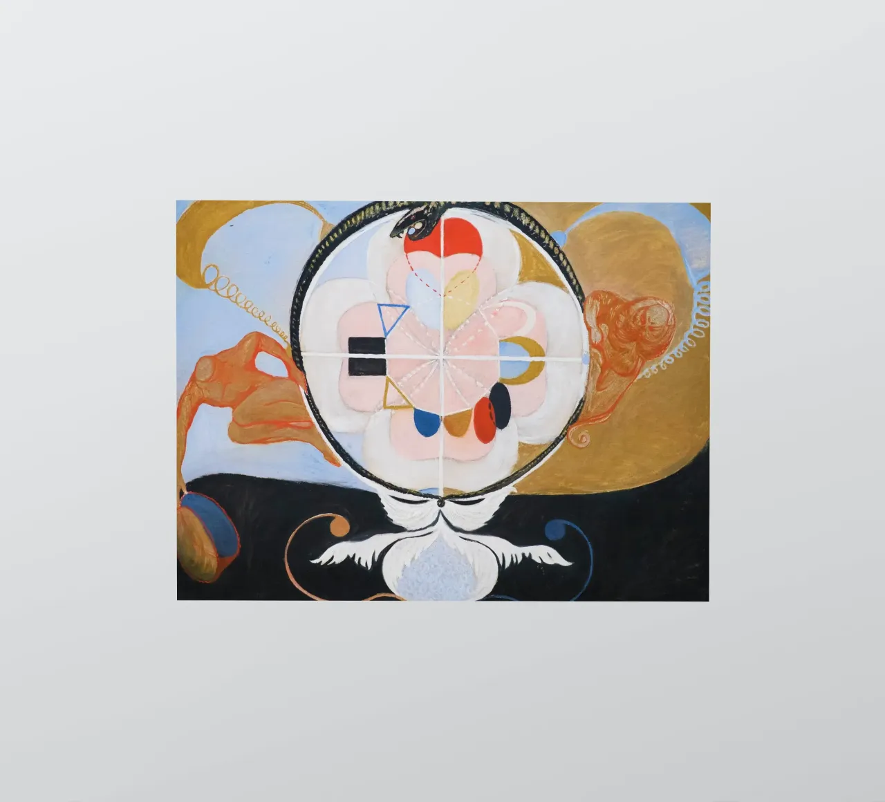 Evolution, n° 13, groupe VI (1908) par Hilma af Klint autocollant de Venus Art
