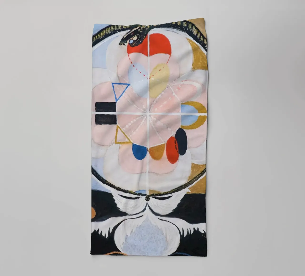 Evolution, n° 13, groupe VI (1908) par Hilma af Klint serviette de bain de Venus Art