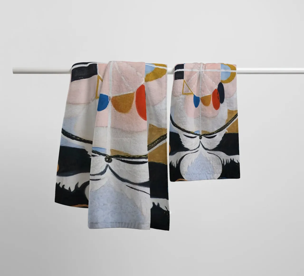 Evolution, n° 13, groupe VI (1908) par Hilma af Klint serviette de bain de Venus Art