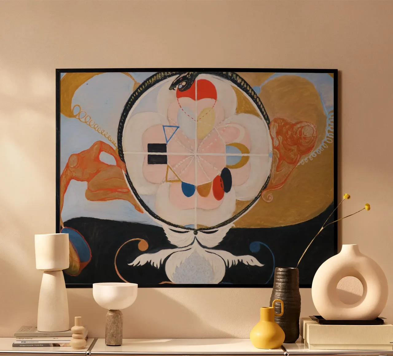 Evolution, n° 13, groupe VI (1908) par Hilma af Klint hahnemühle de Venus Art