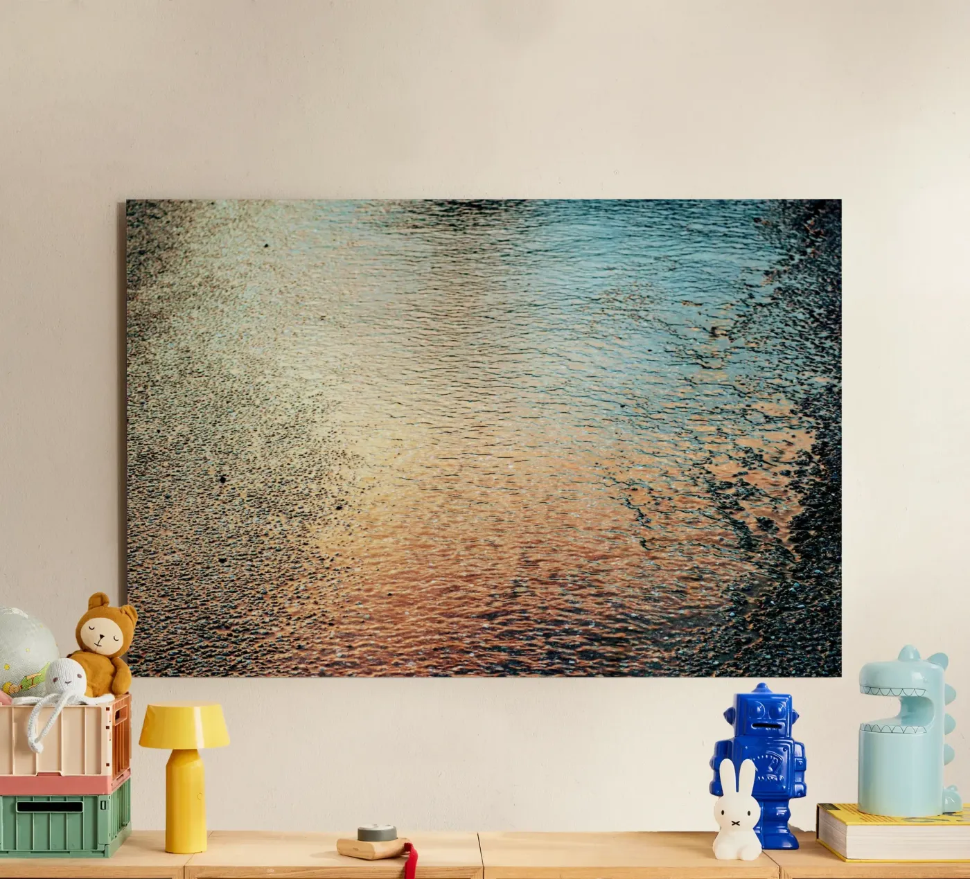 reflection sunset ripples pannello forex da twillight