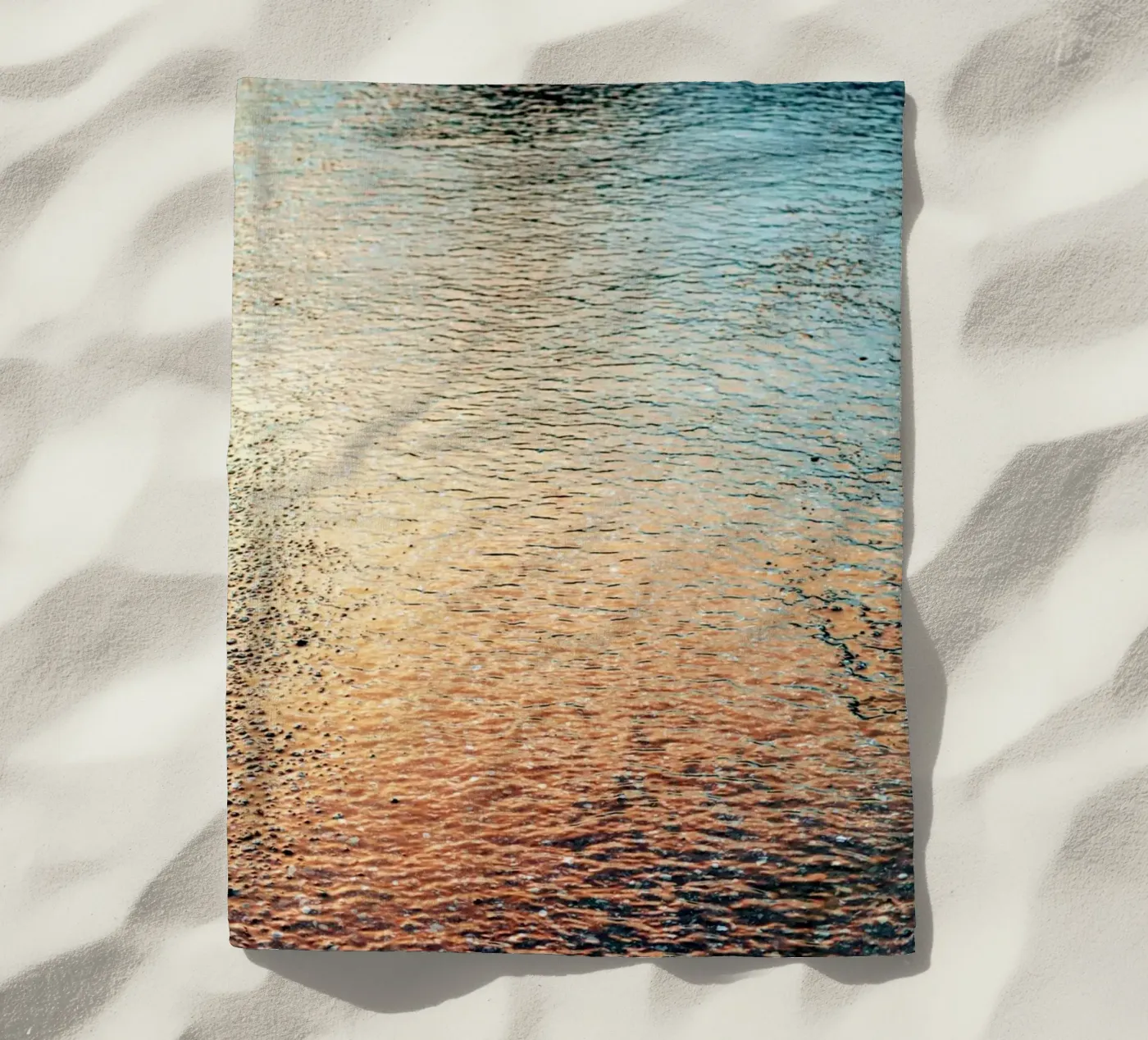 reflection sunset ripples telo mare da twillight