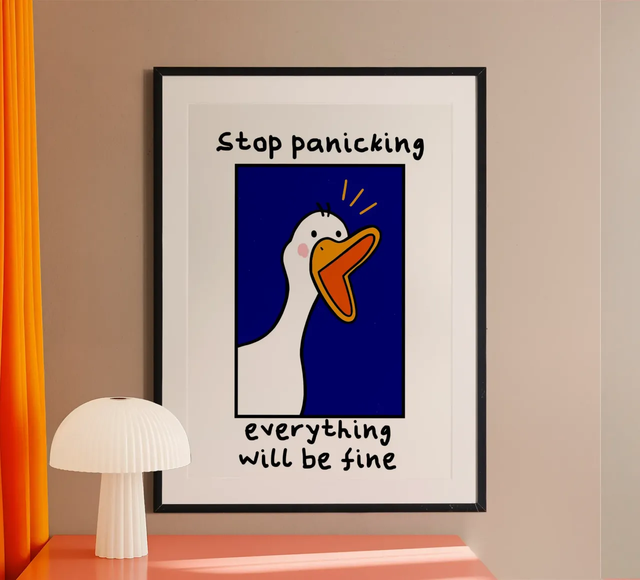 everything will be fine poster da ramosashop