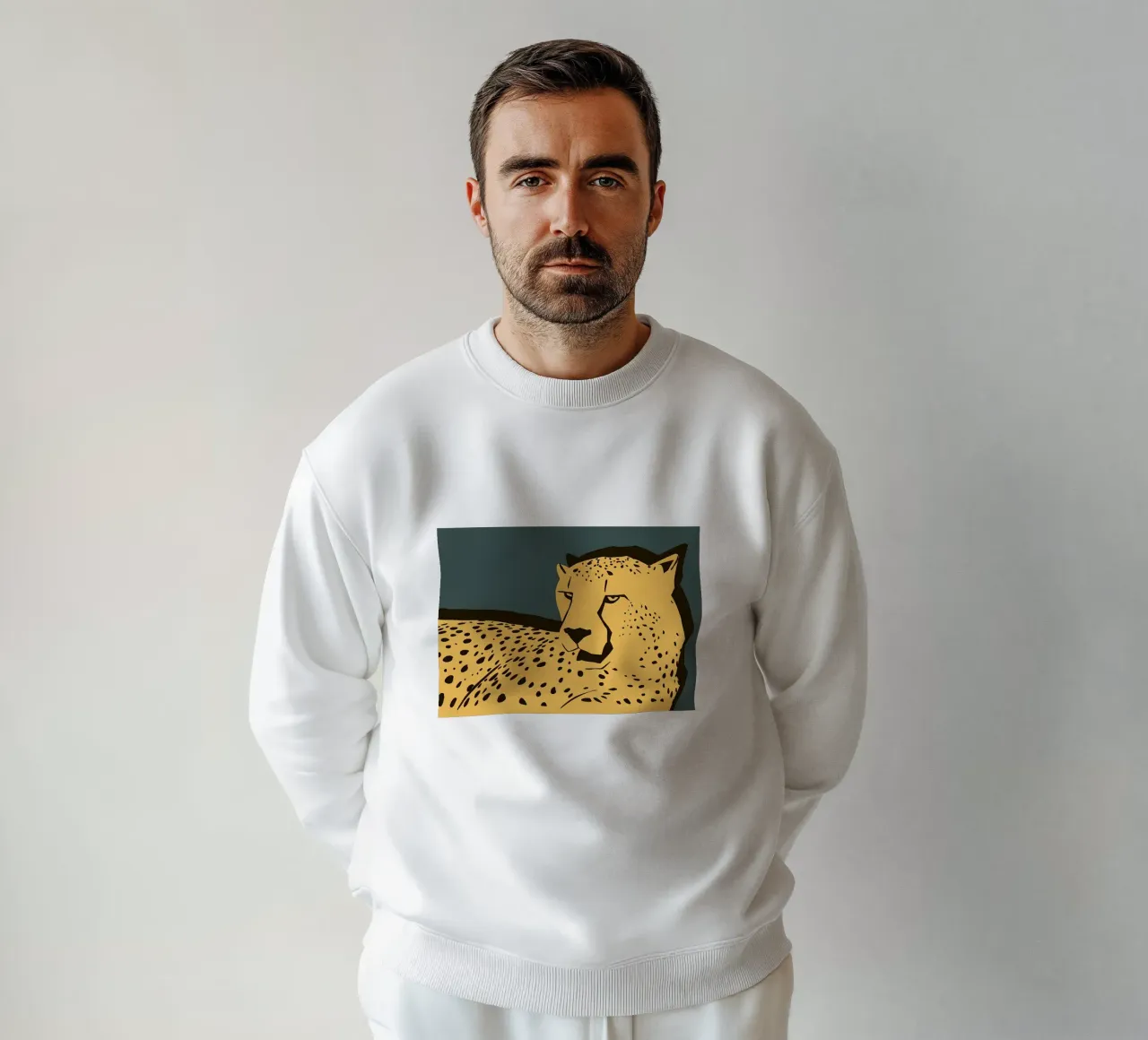 Ghepardo carino felpa da sharemantes