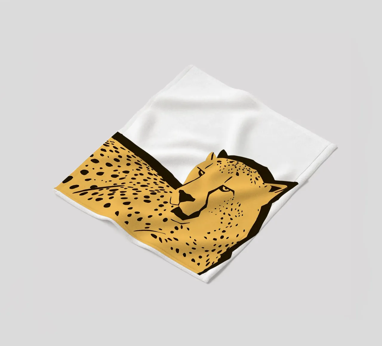 Ghepardo carino coperta in pile da sharemantes