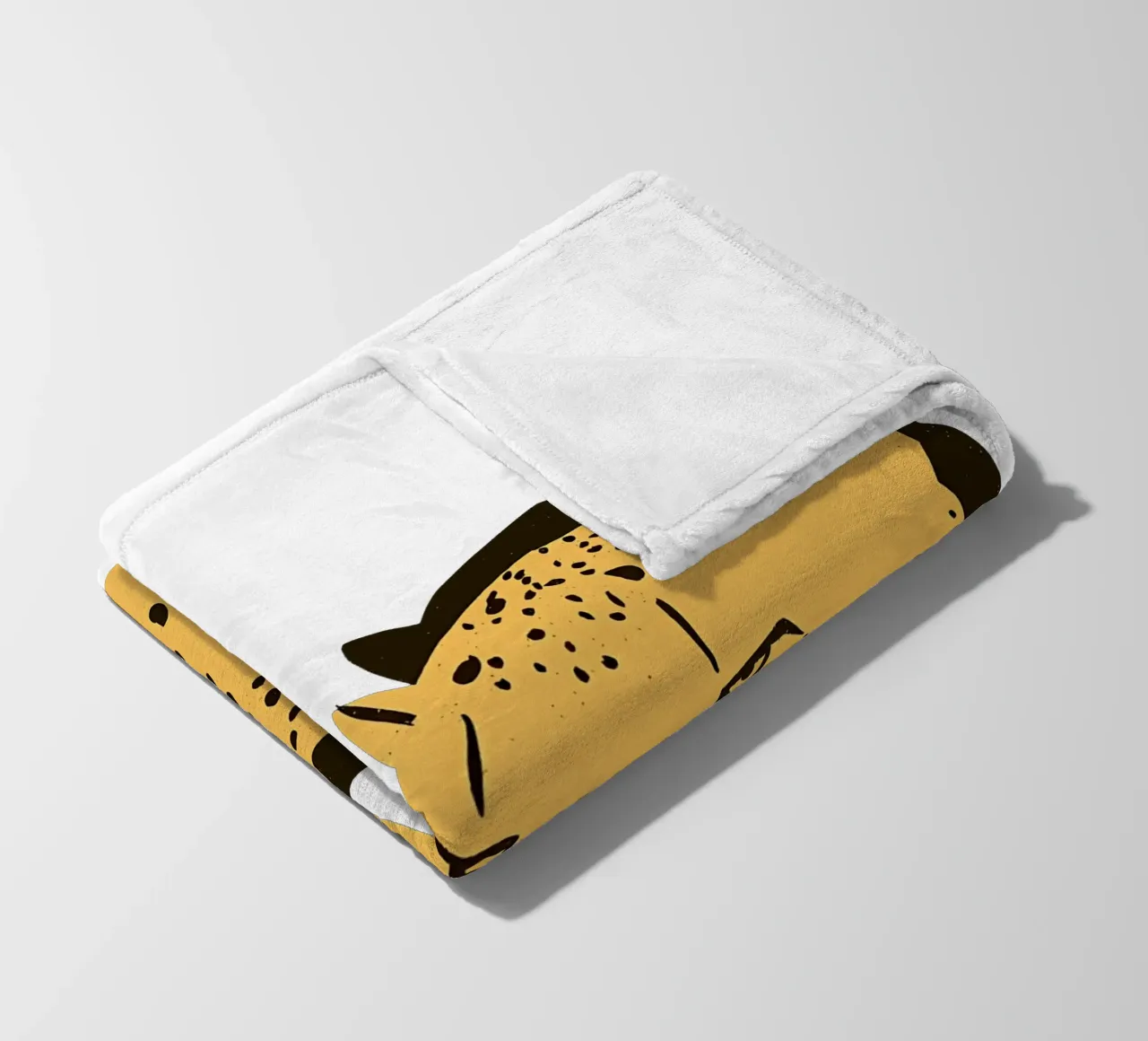 Ghepardo carino coperta in pile da sharemantes