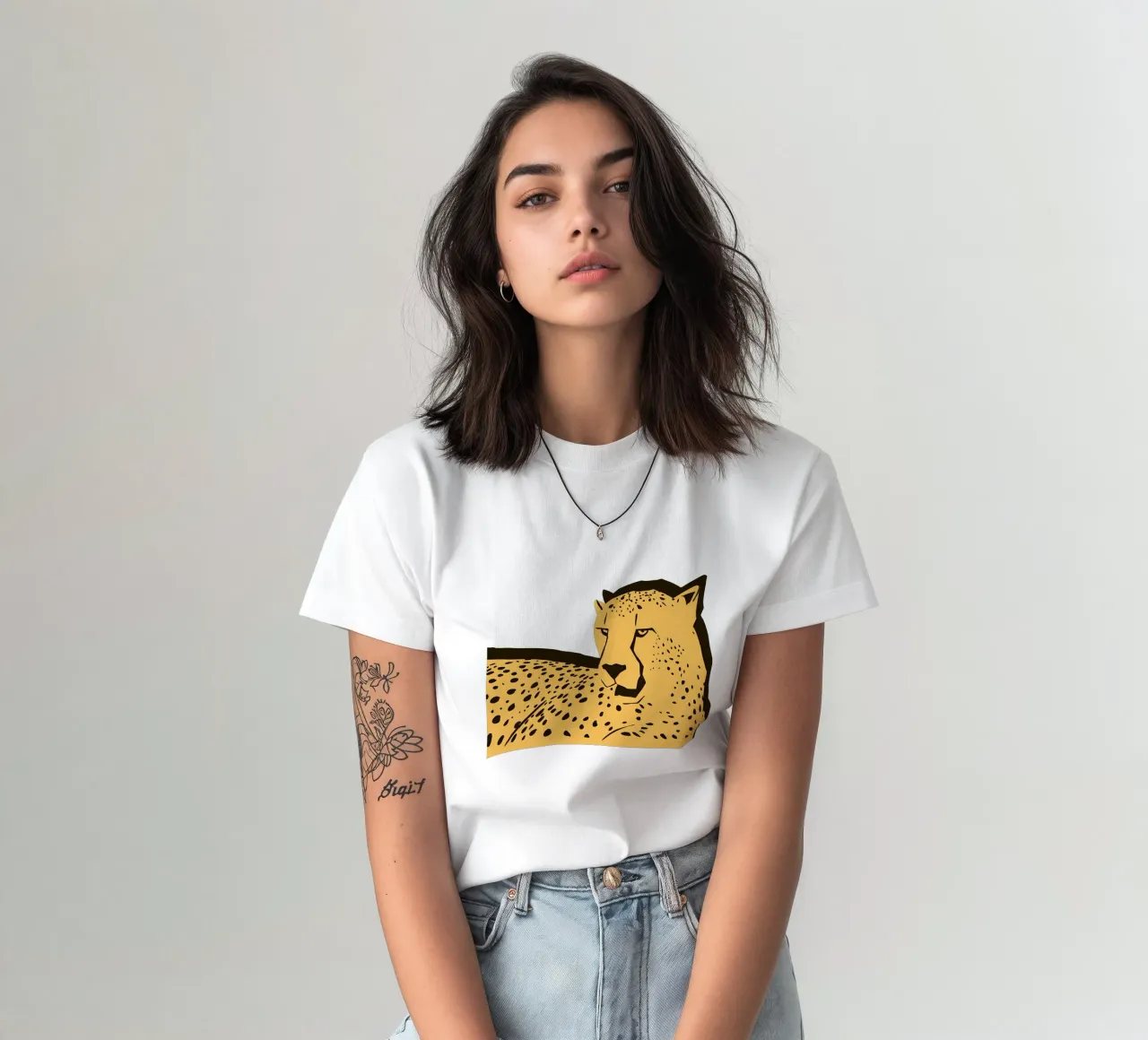 Ghepardo carino t-shirt da sharemantes