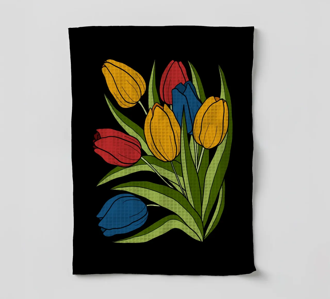 Pop tulips canovaccio da cucina da TijanaArtStudio88
