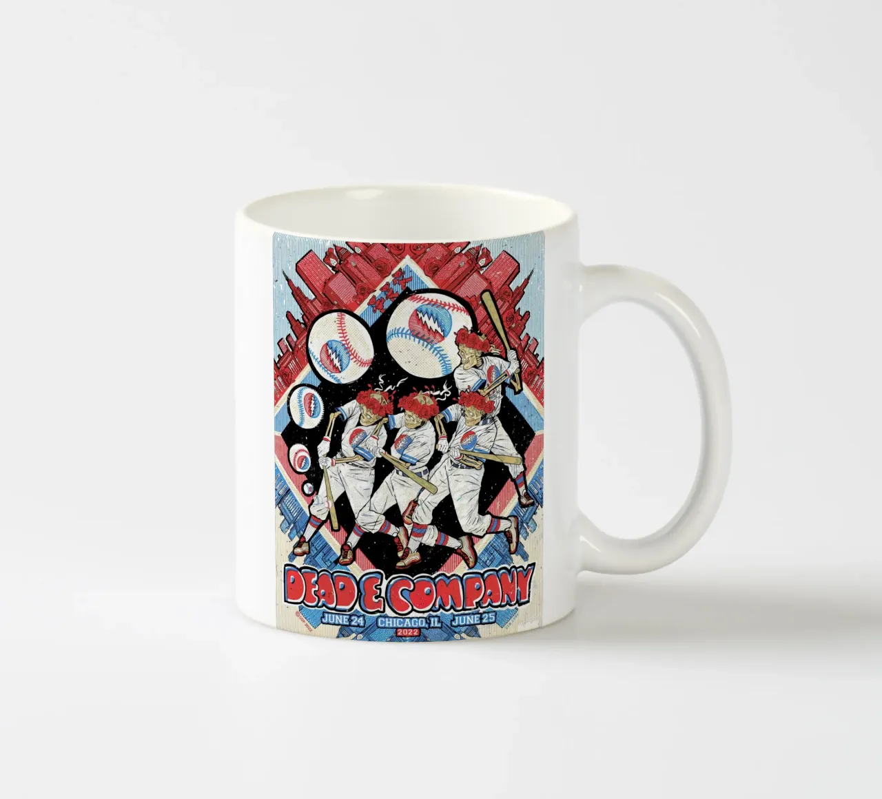 Campo Wrigley 2022 tazza in ceramica da martina