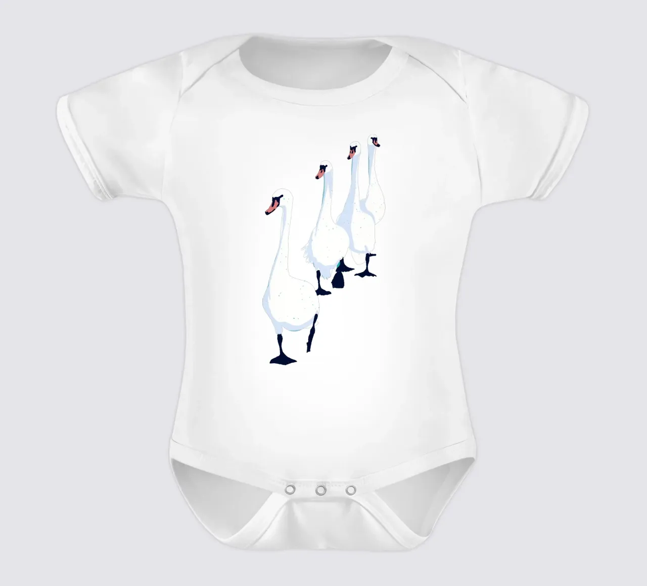 Quattro cigni body neonato maniche corte da sharemantes