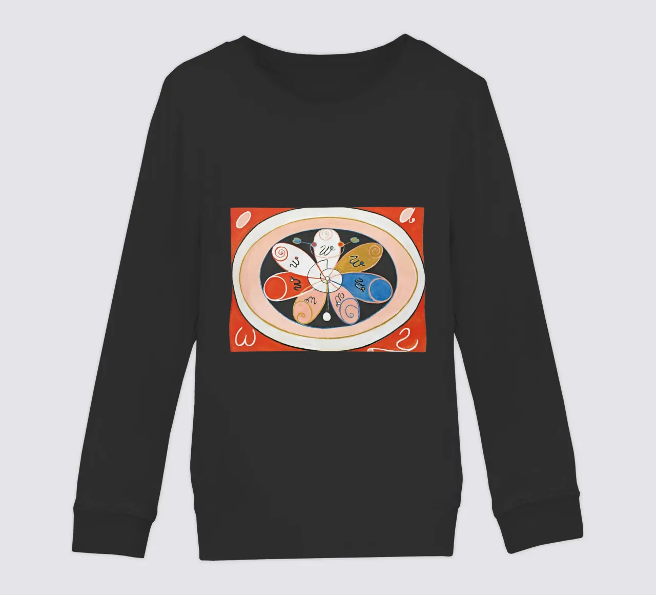 Evoluzione n. 15, Hilma af Klint felpa bambino da Venus Art