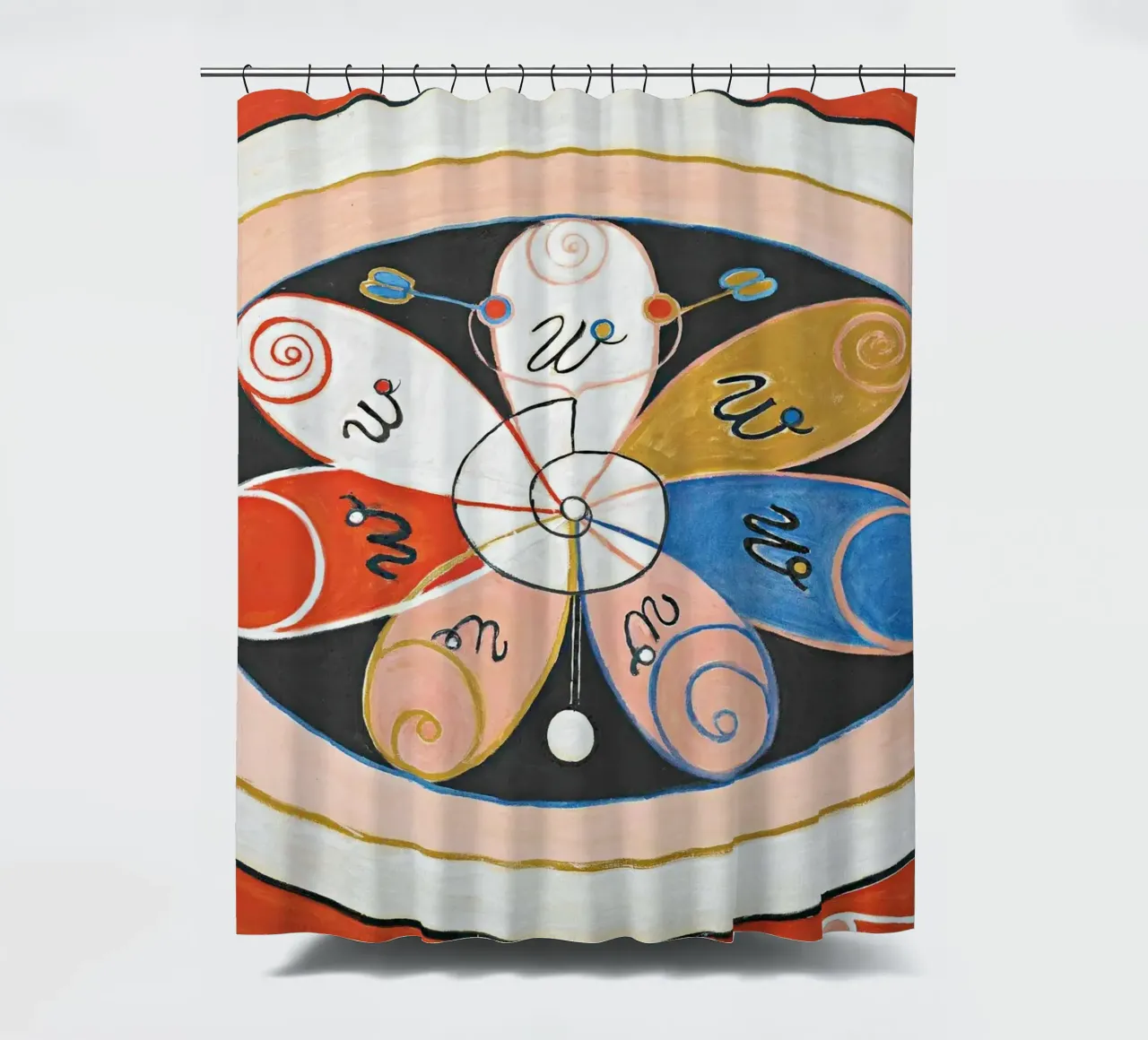 Evoluzione n. 15, Hilma af Klint tenda da doccia da Venus Art