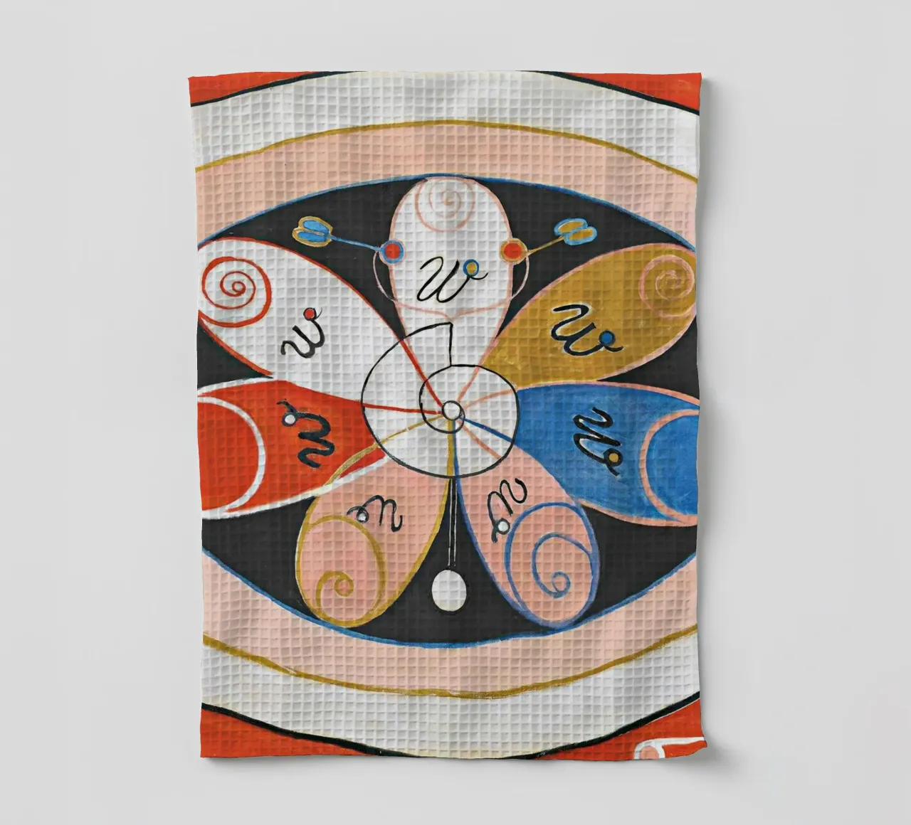 Evoluzione n. 15, Hilma af Klint canovaccio da cucina da Venus Art