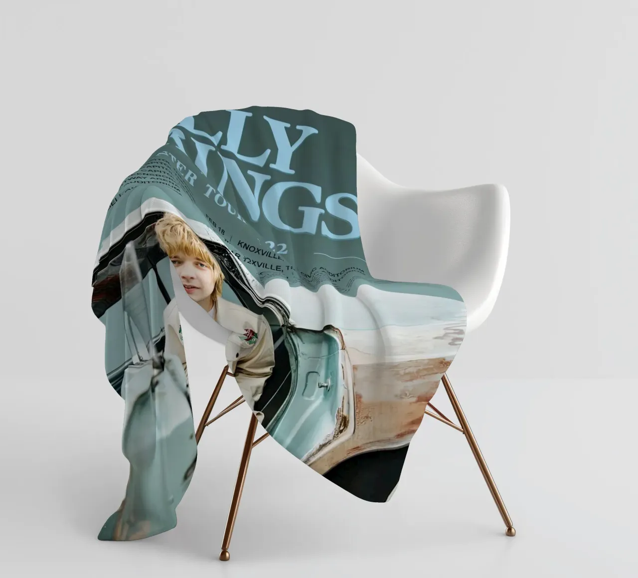 tour primaverile di billy strings coperta in pile da martina