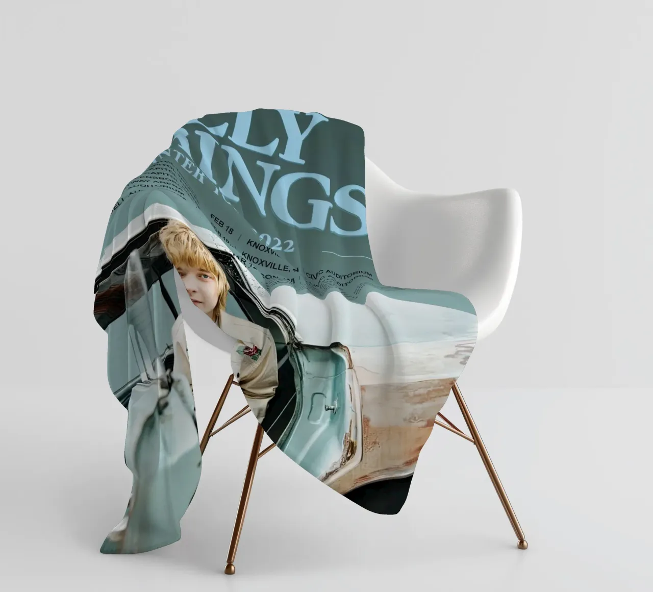 tour primaverile di billy strings coperta in pile da martina