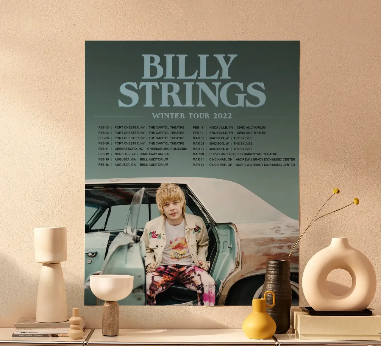 tour primaverile di billy strings carta hahnemühle da martina