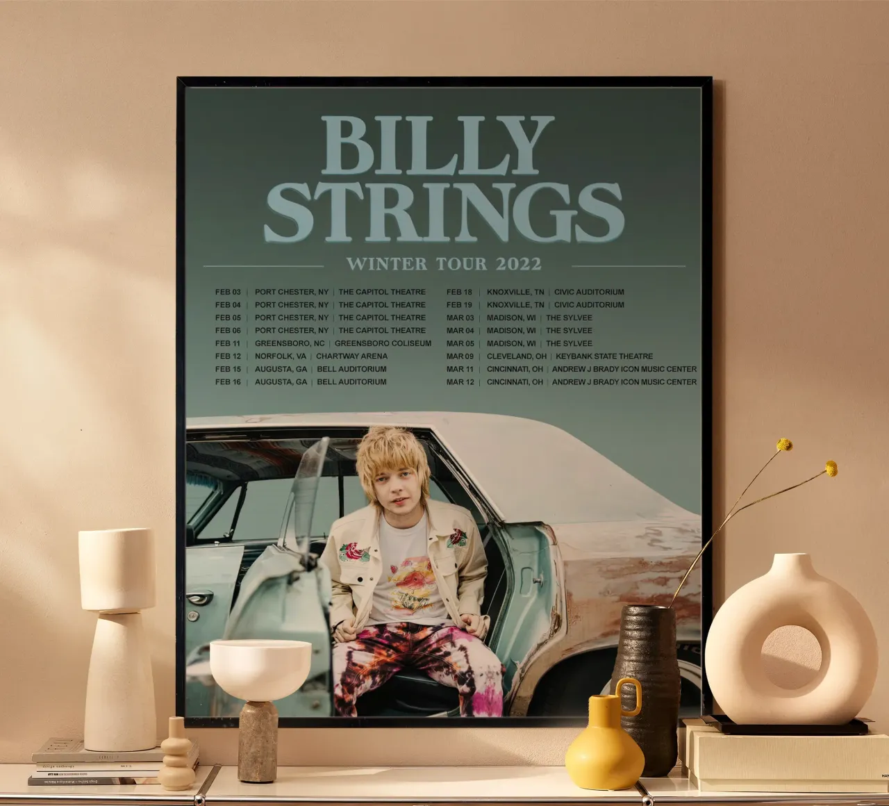 tour primaverile di billy strings carta hahnemühle da martina