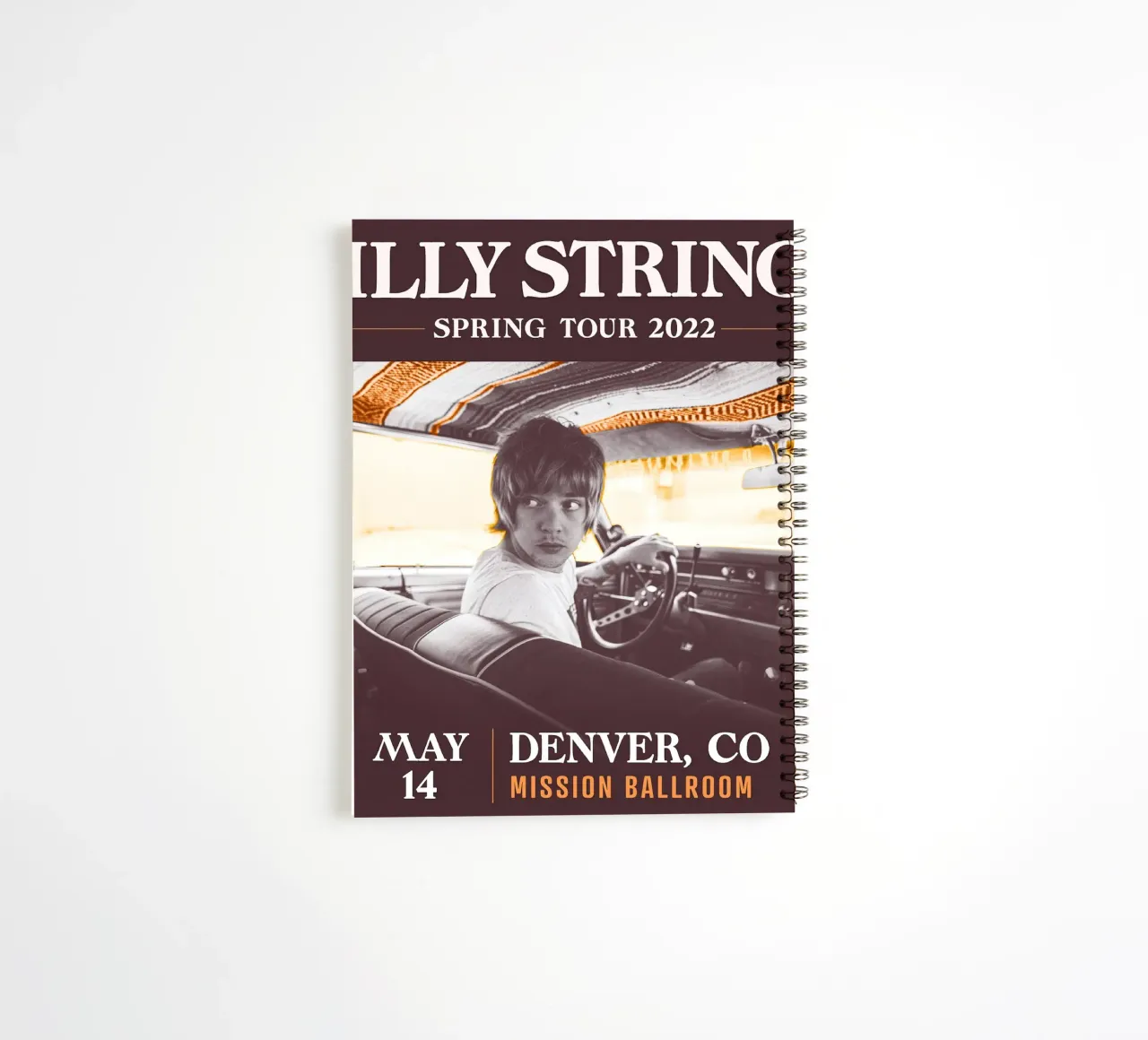billy strings st augustine 2022 diario ad anelli da martina