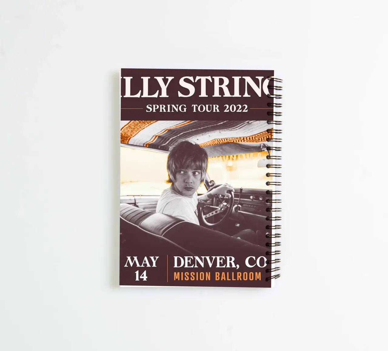 billy strings st augustine 2022 diario ad anelli da martina