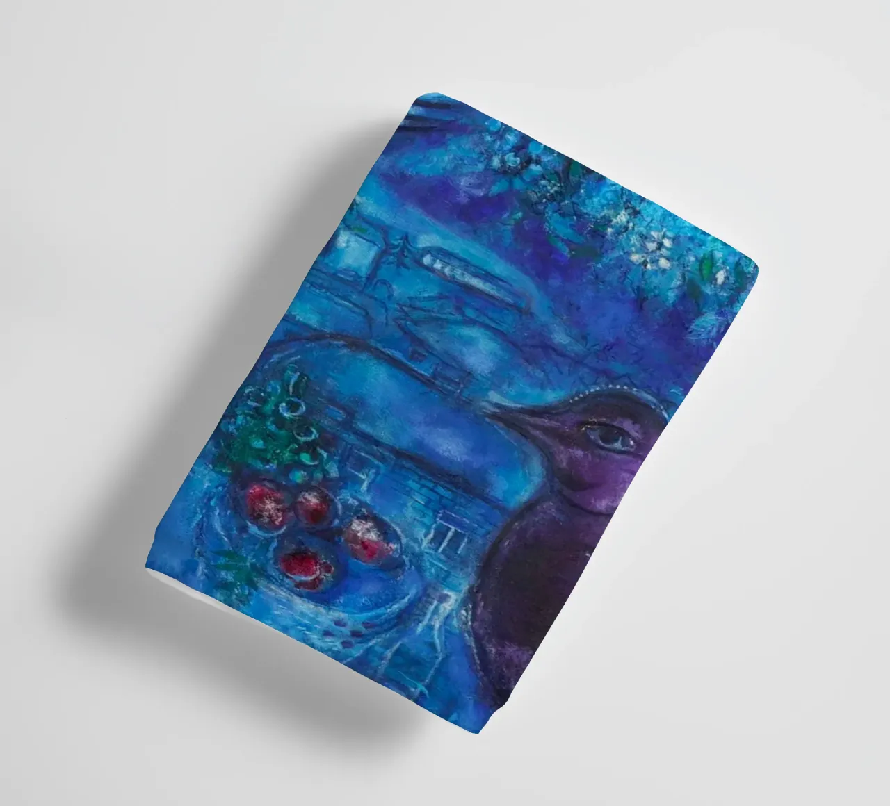 Champs de Mars (Field of Mars) by Marc Chagall towel by Classic Art Prints