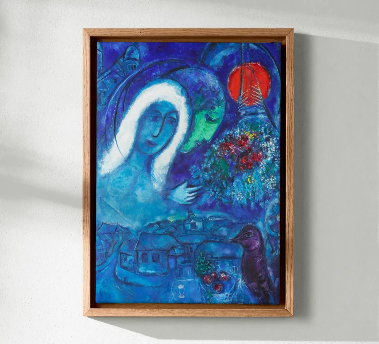 Champs de Mars (Field of Mars) by Marc Chagall canvas by Classic Art Prints