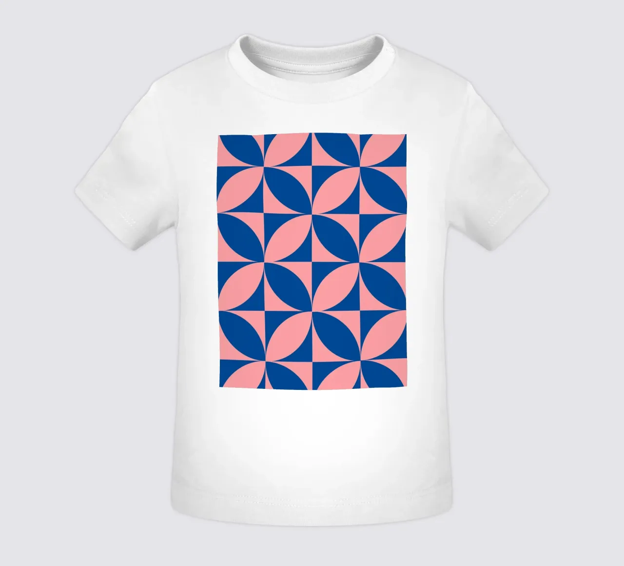 Geometria floreale retrò maglietta neonato da Studio Vibe