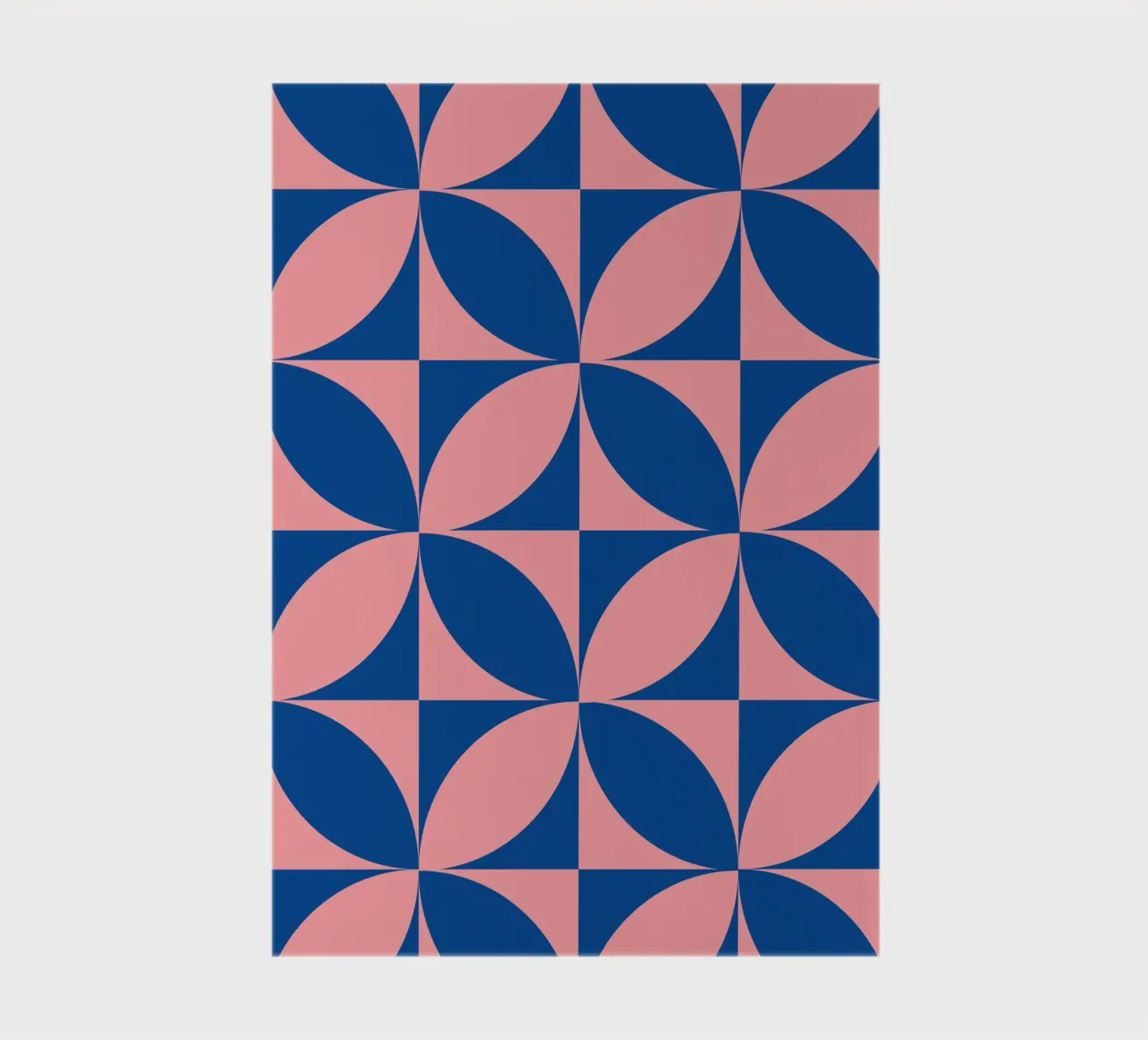 Retro Flower Geometry notebook by Studio Vibe