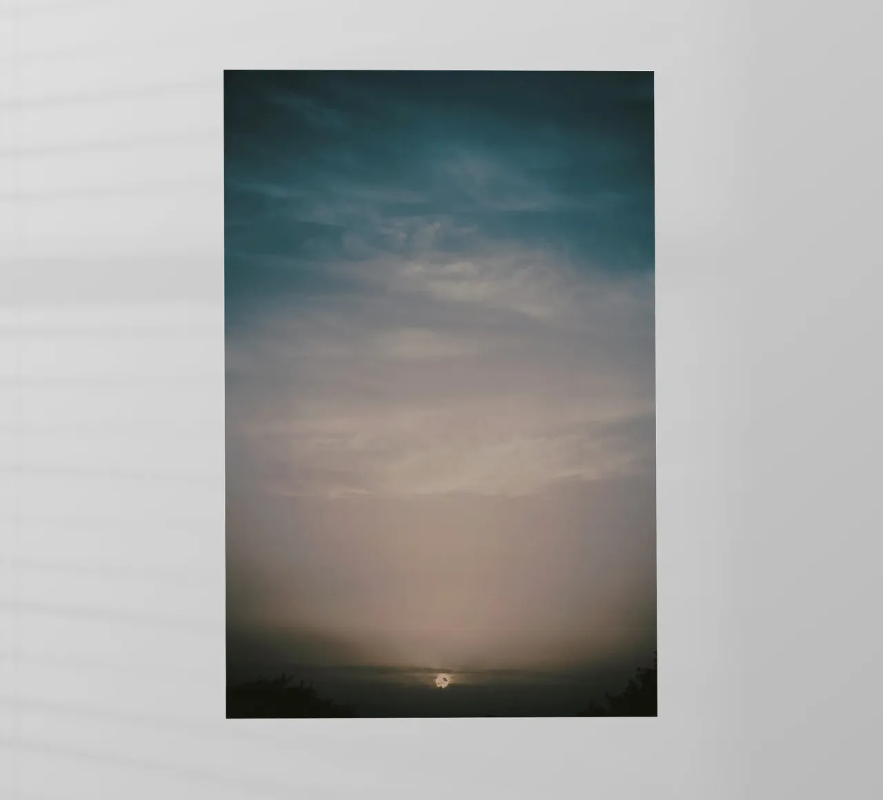 serene gradient pastel pellicola backlit da twillight