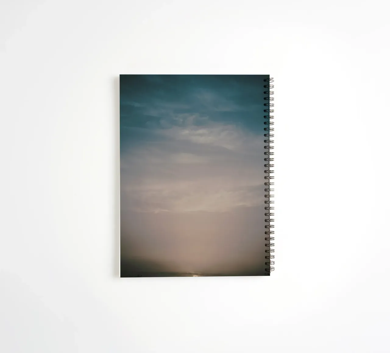 serene gradient pastel spiral notebook by twillight