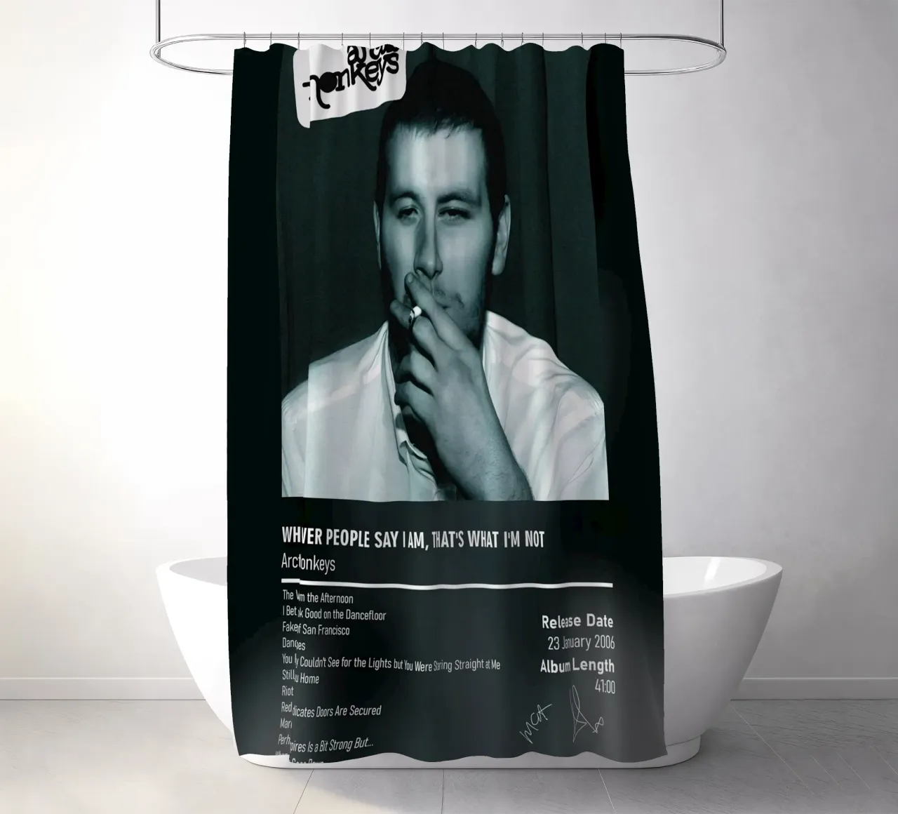 Whatever People Say I Am, That’s What I’m Not (2006) tenda da doccia da DGUnder