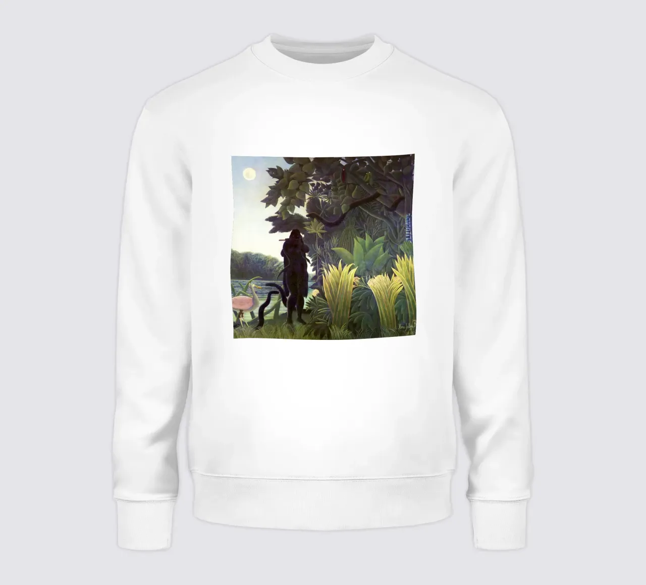 L'incantatore di serpenti (1907) di Henri Rousseau felpa da Venus Art