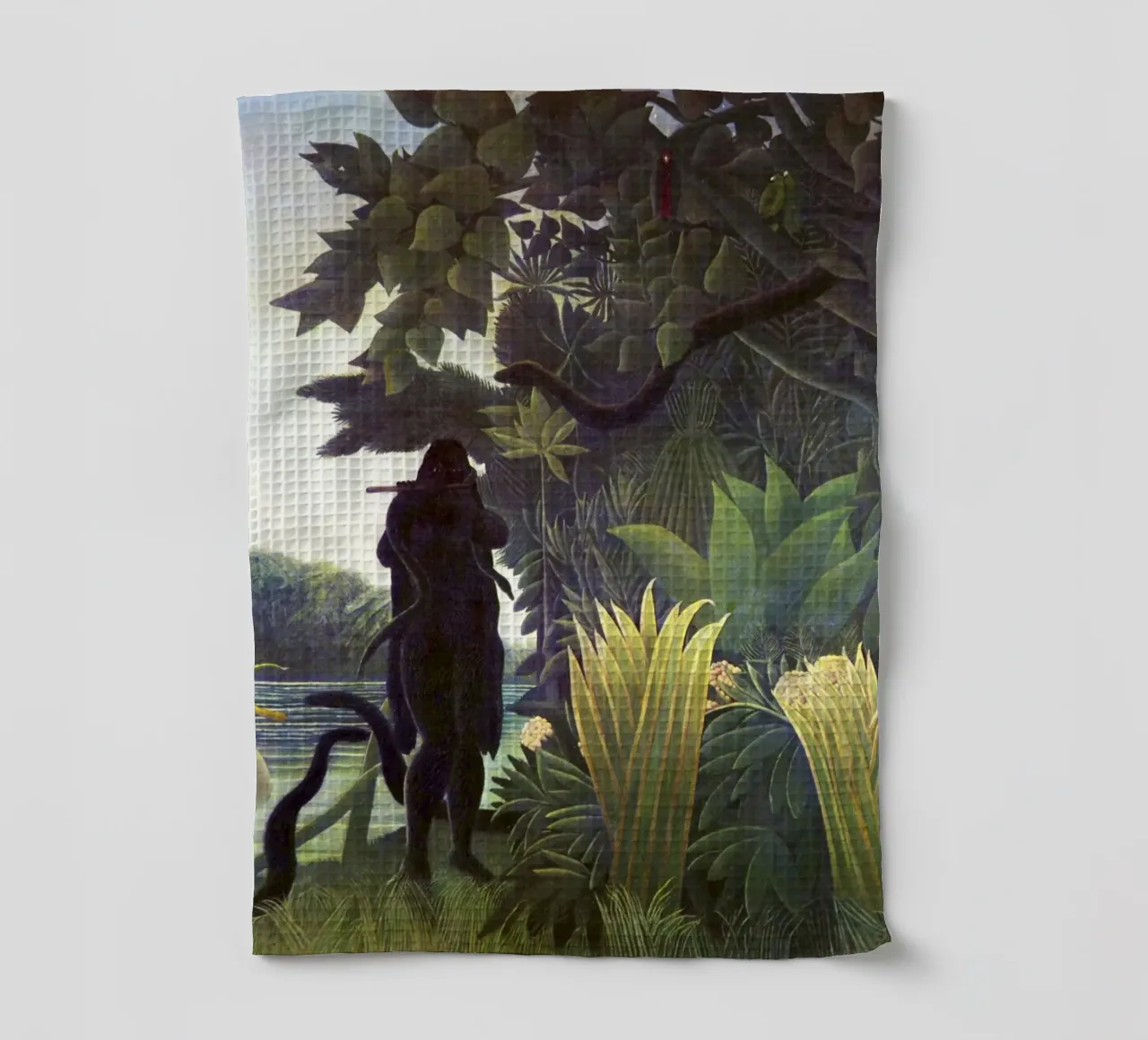L'incantatore di serpenti (1907) di Henri Rousseau canovaccio da cucina da Venus Art