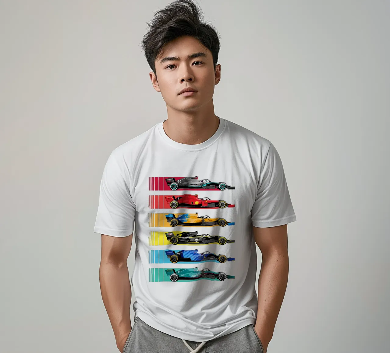 Auto da corsa di Formula t-shirt da Mariel Toigo