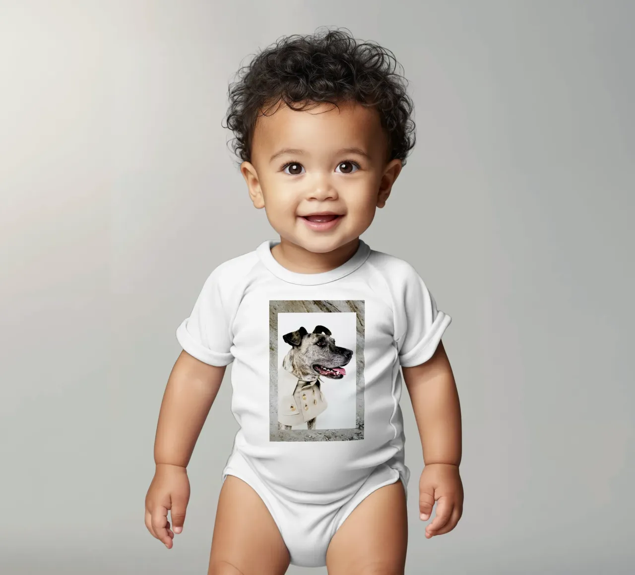 The Tailwaggers 3-3 body neonato maniche corte da Paul Aidan Perry