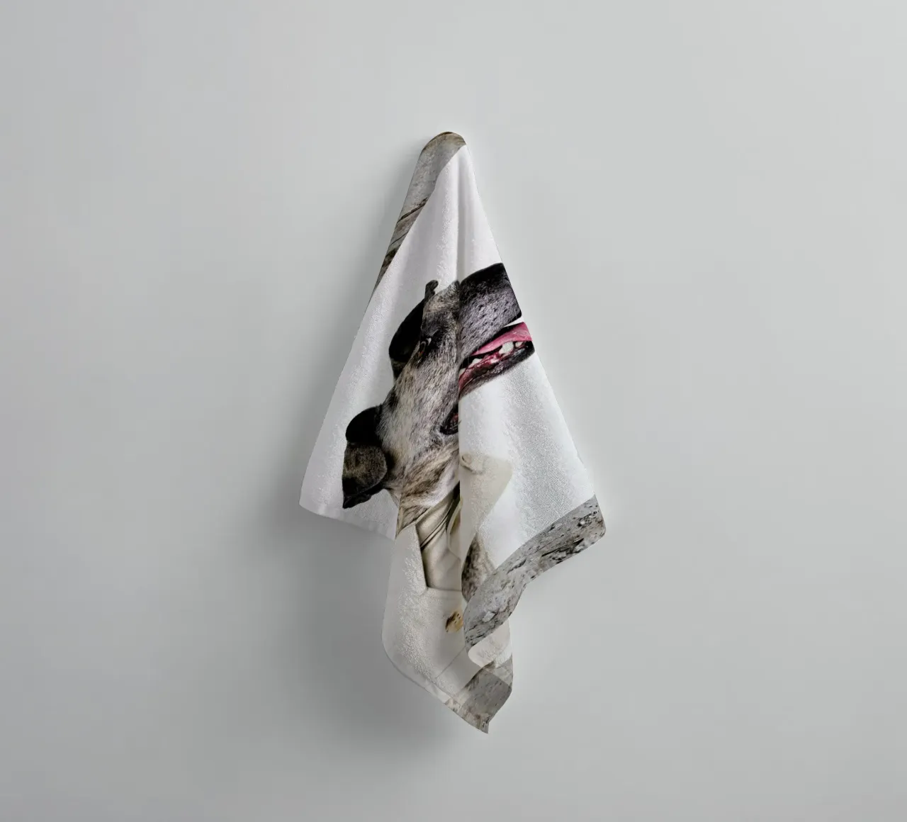 The Tailwaggers 3-3 asciugamano da bagno da Paul Aidan Perry
