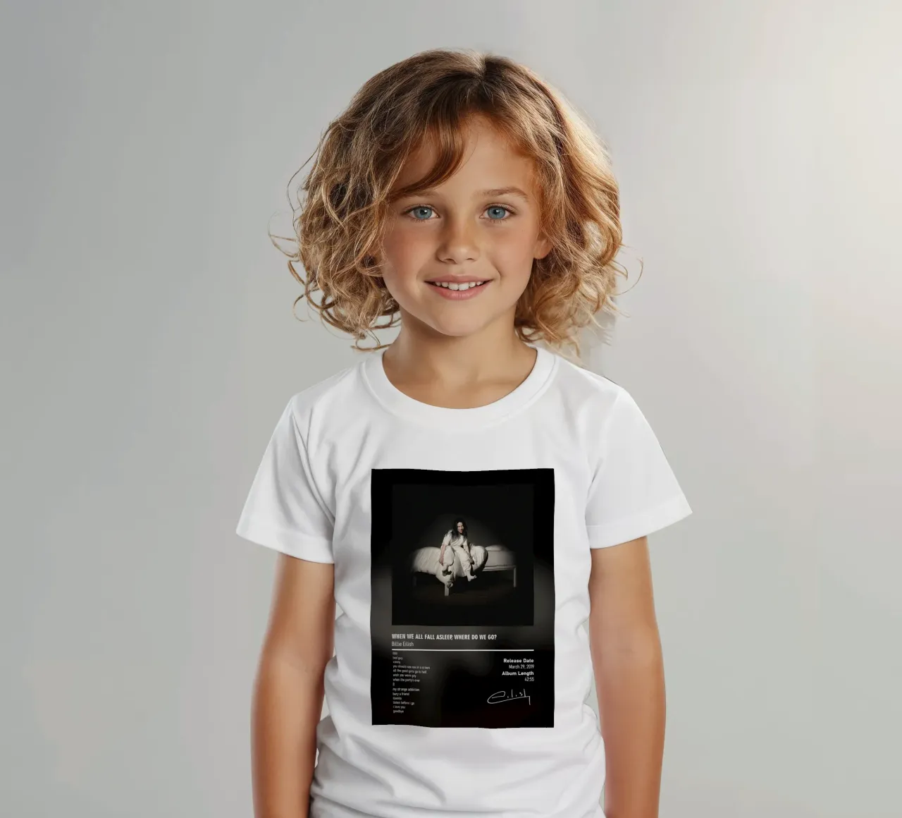 WHEN WE ALL FALL ASLEEP, WHERE DO WE GO (2019) t-shirt bambini da DGUnder