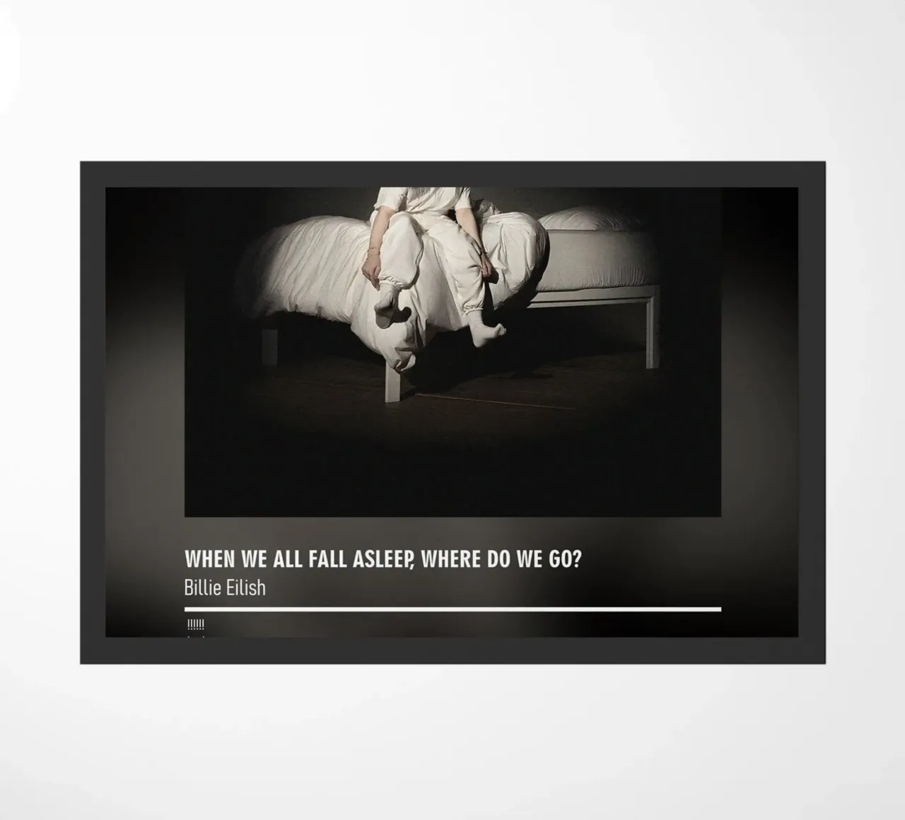 WHEN WE ALL FALL ASLEEP, WHERE DO WE GO (2019) zerbino da DGUnder