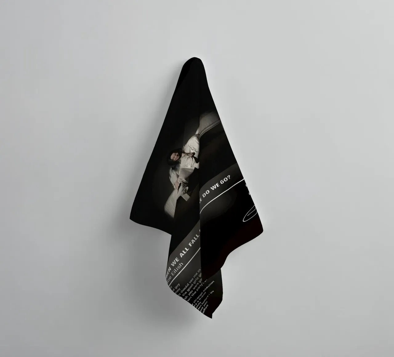 WHEN WE ALL FALL ASLEEP, WHERE DO WE GO (2019) towel by DGUnder