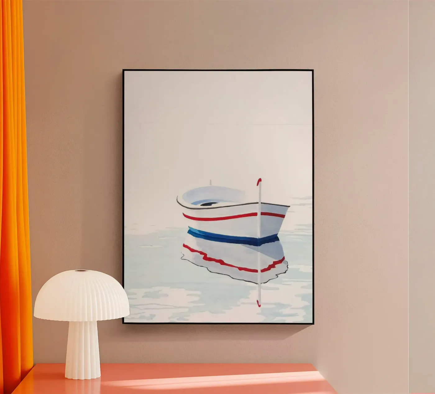 A Boat Acryl-Glas von cosmos studio