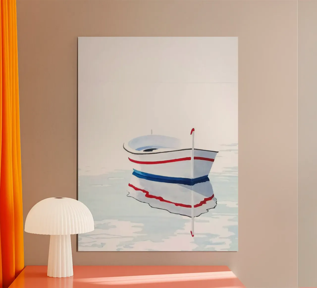Ein Boot Hahnemühle von cosmos studio