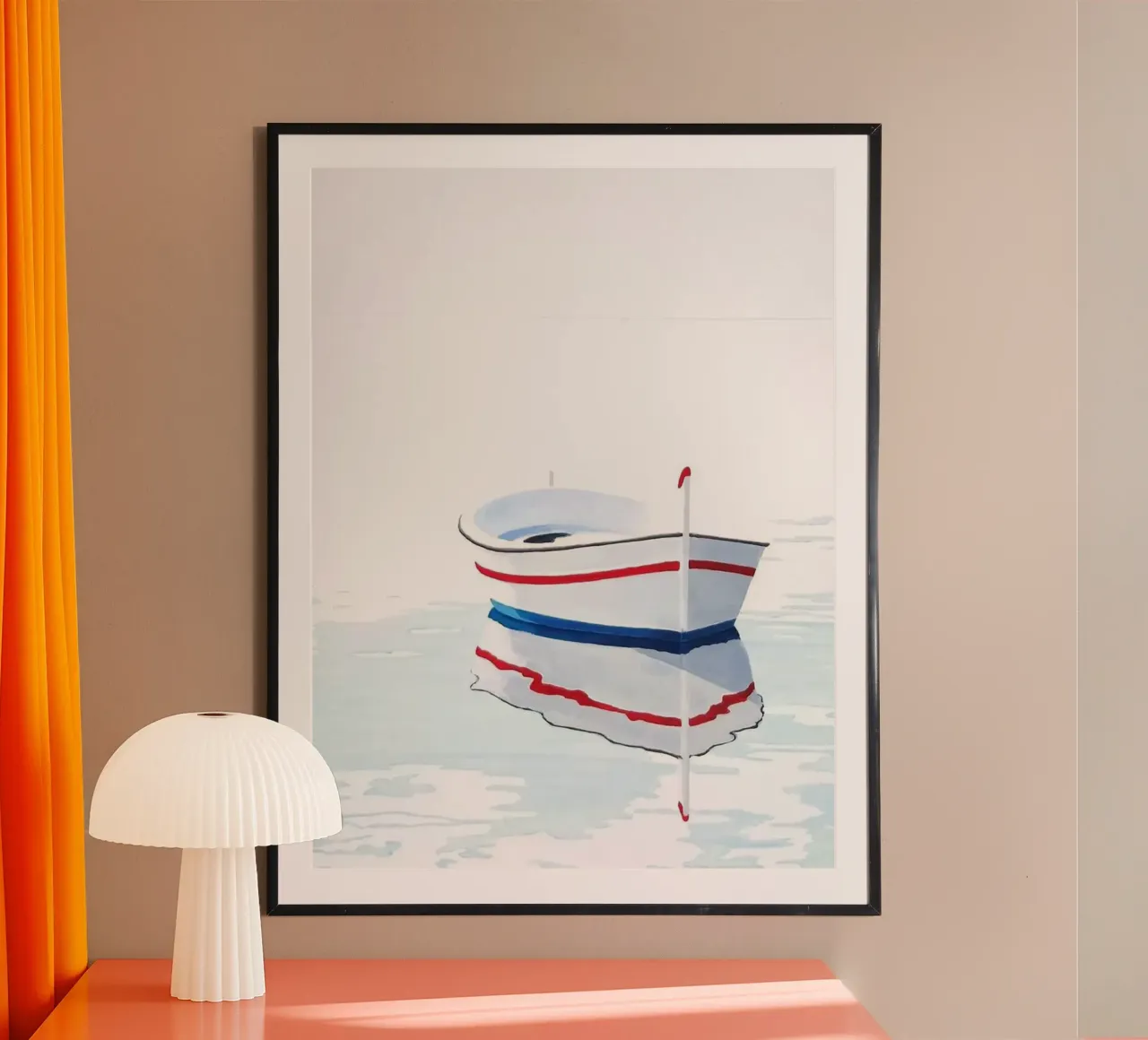 Una barca poster da cosmos studio