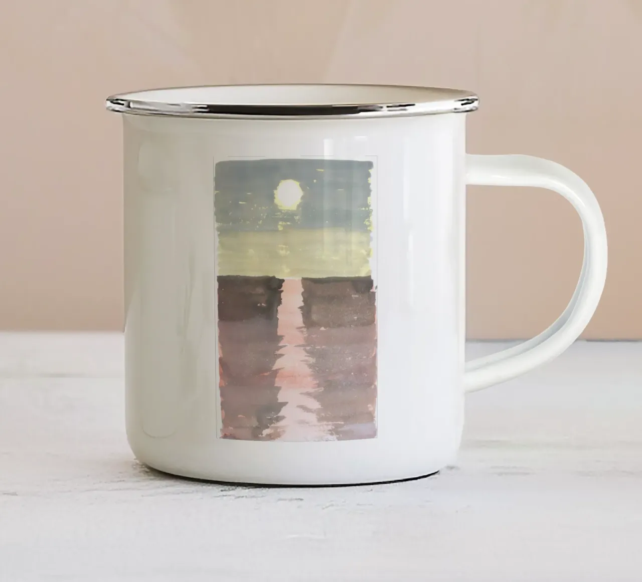 tranquility dusk twilight tazza in smalto da twillight