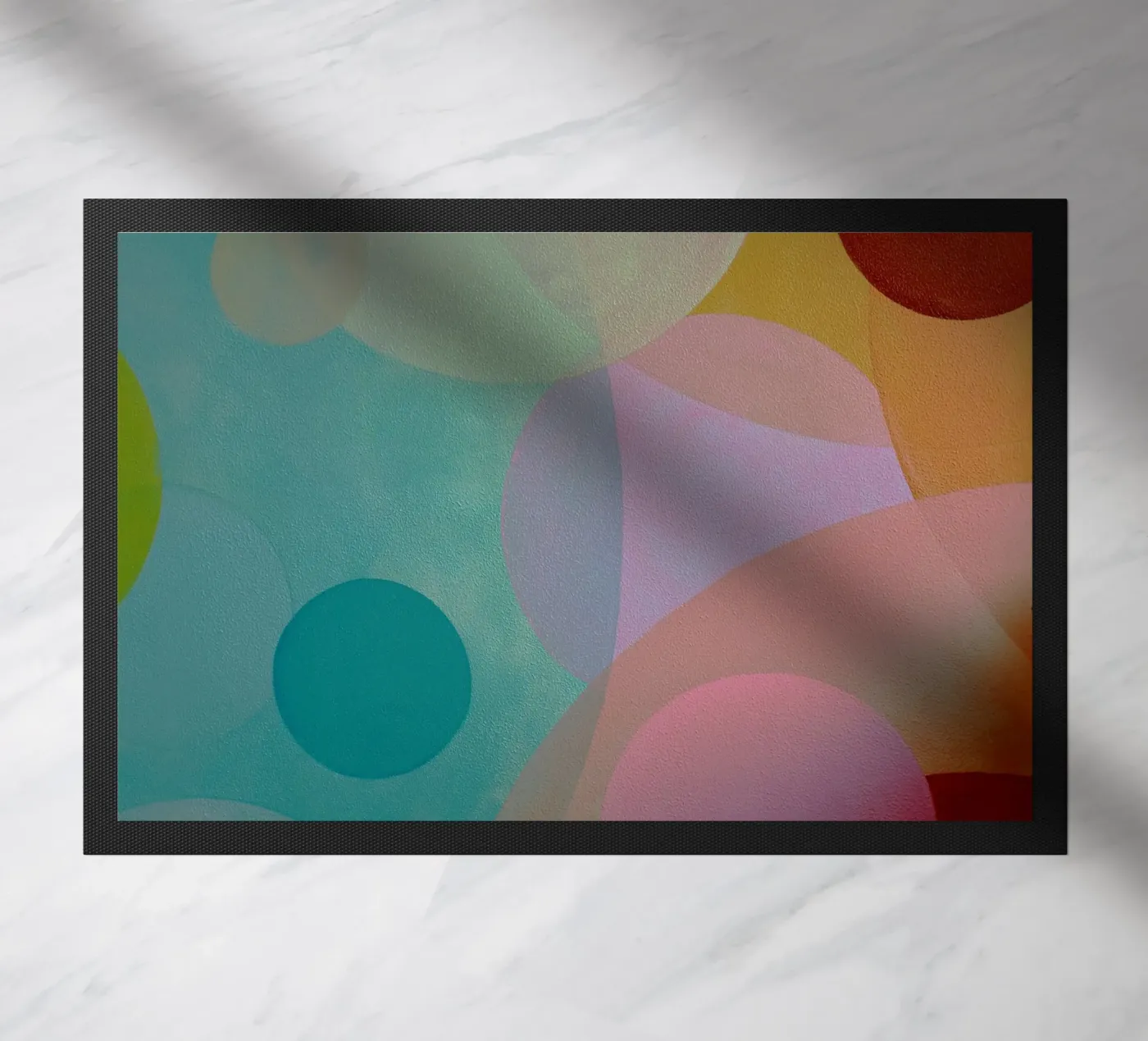 sphere layering background Fußmatte von twillight