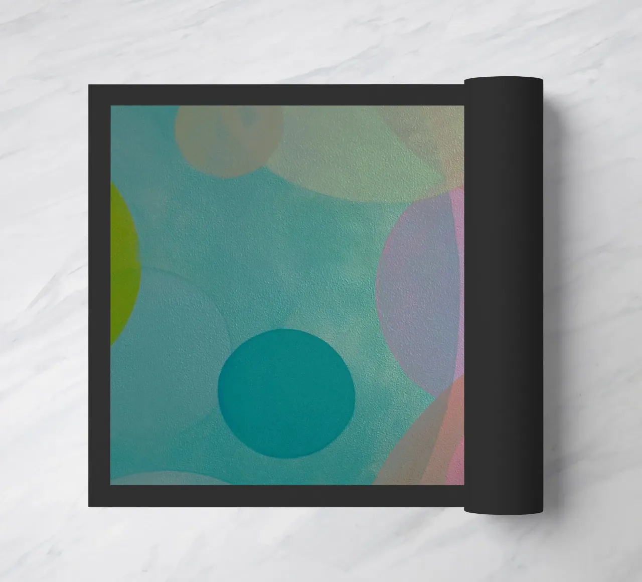 sphere layering background doormat by twillight