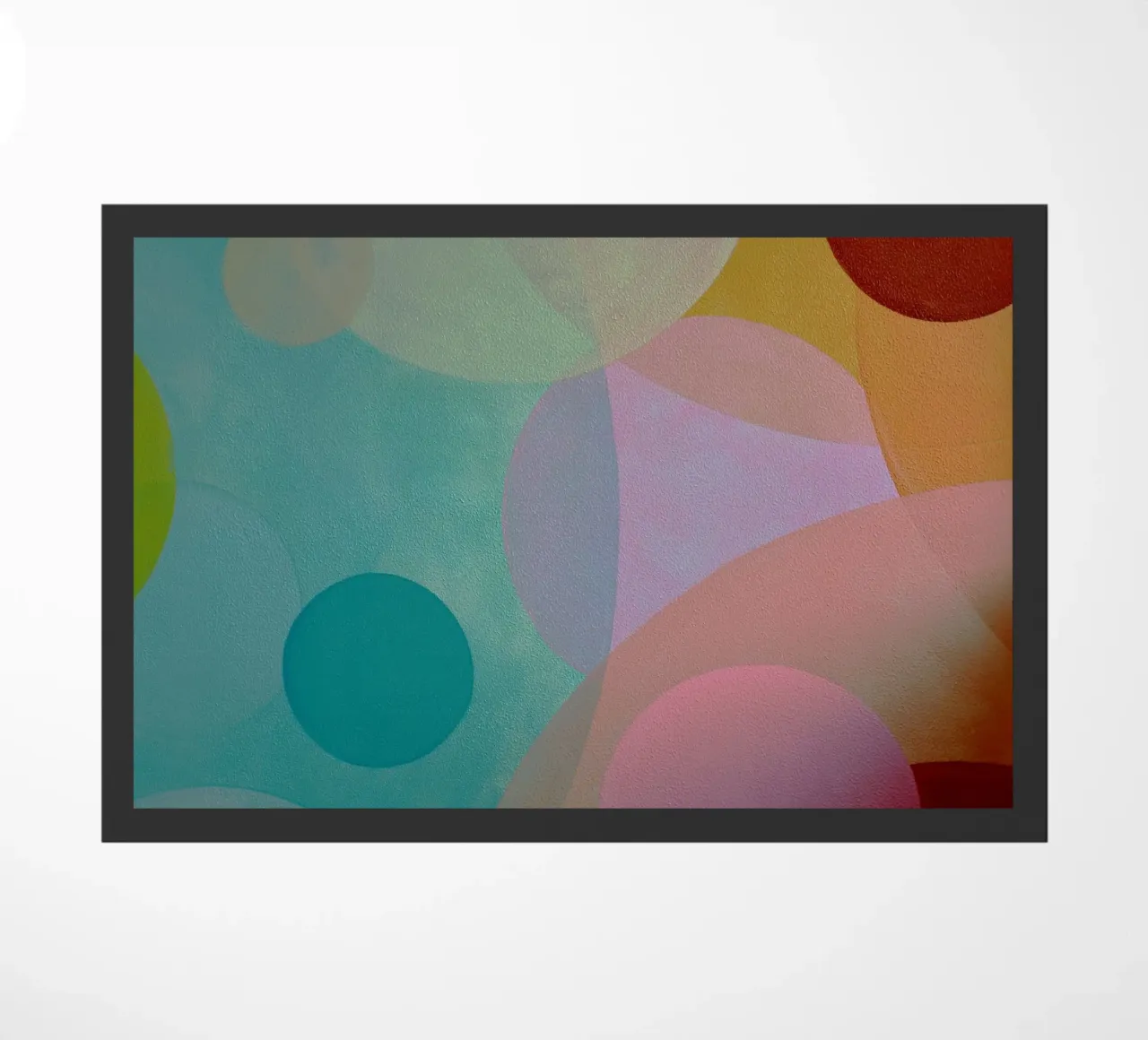 sphere layering background doormat by twillight