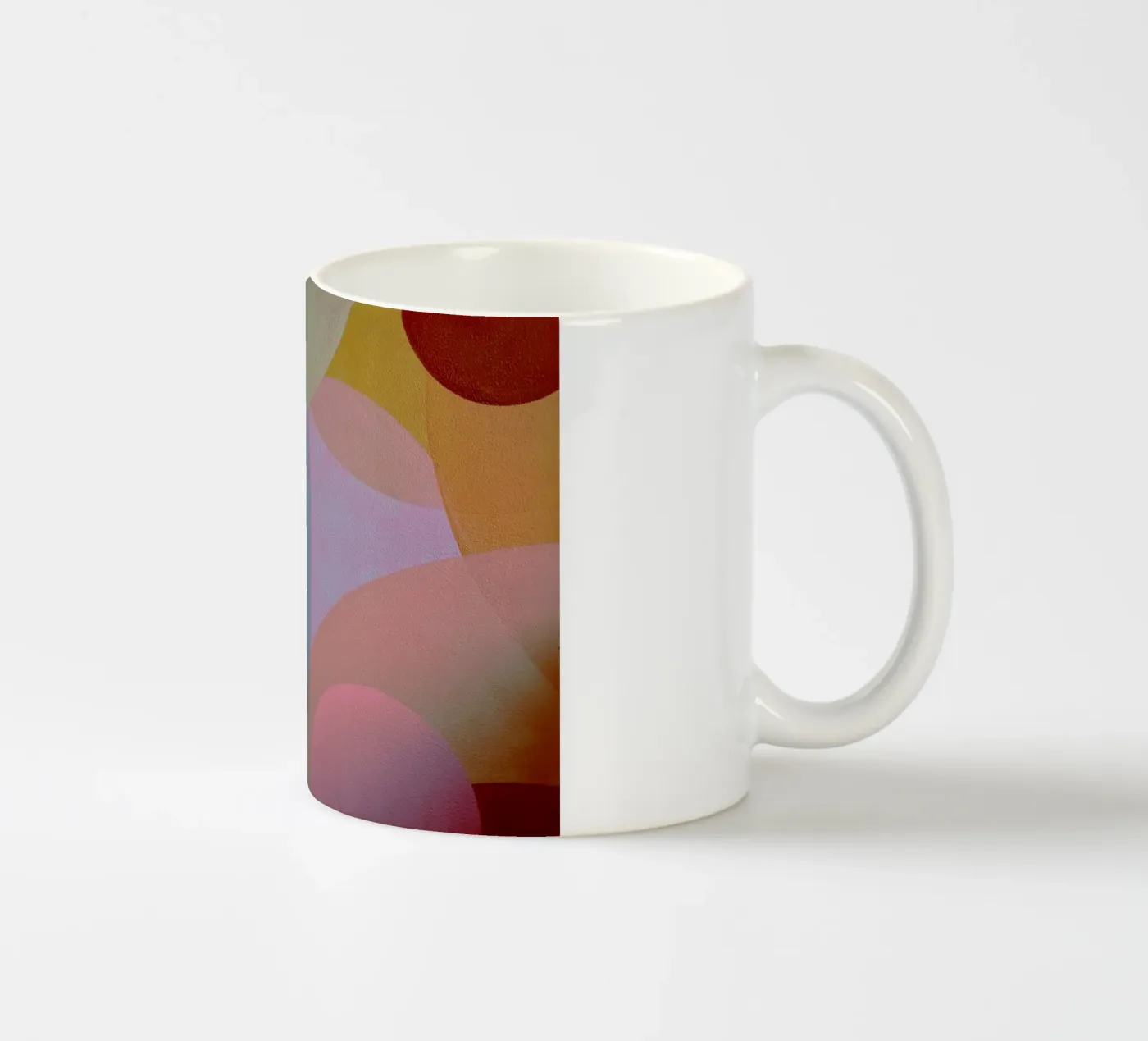 sphere layering background ceramic mug by twillight
