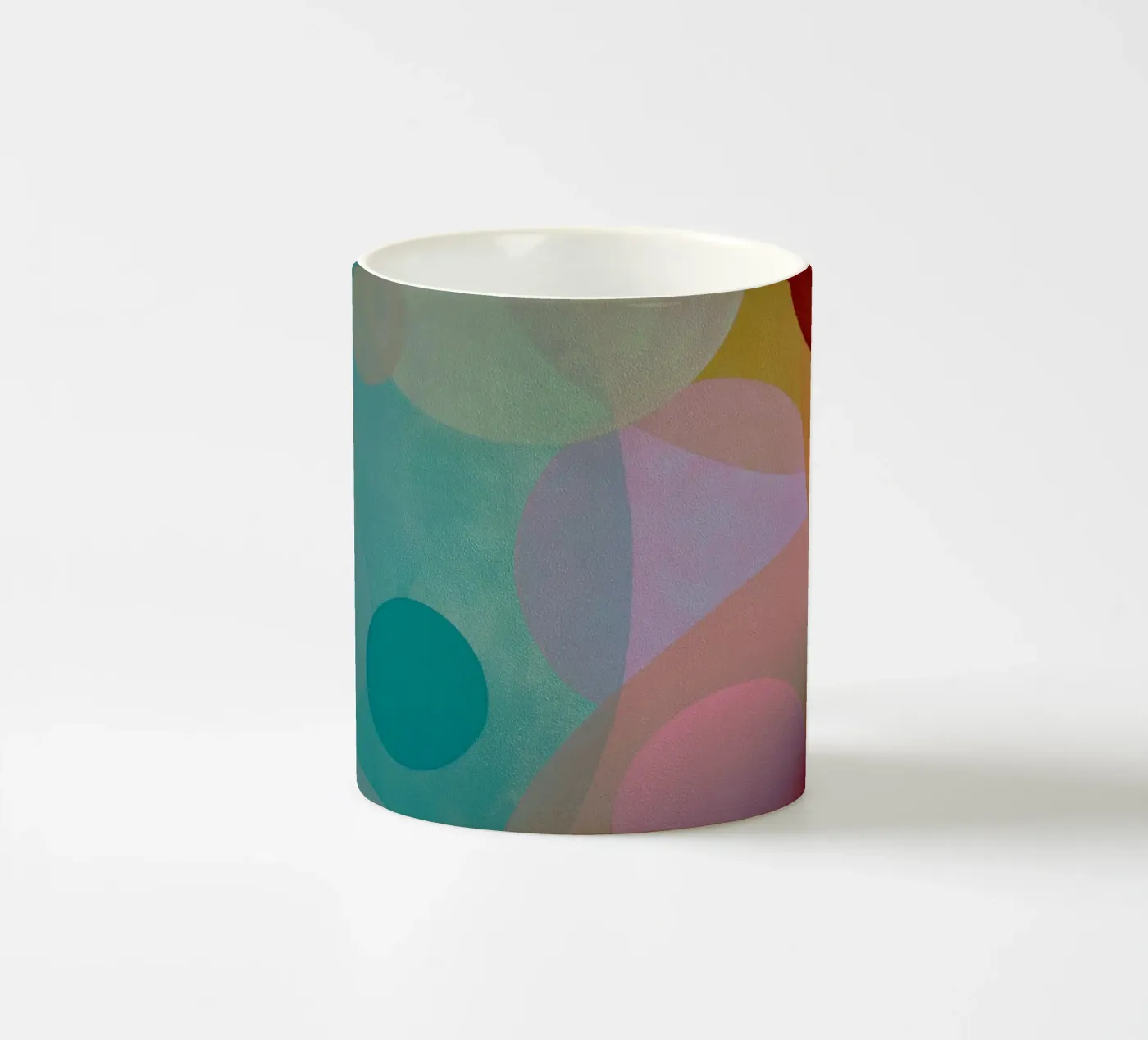 sphere layering background ceramic mug by twillight