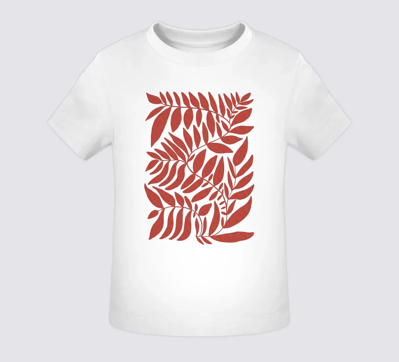 Leafy red maglietta neonato da TijanaArtStudio88