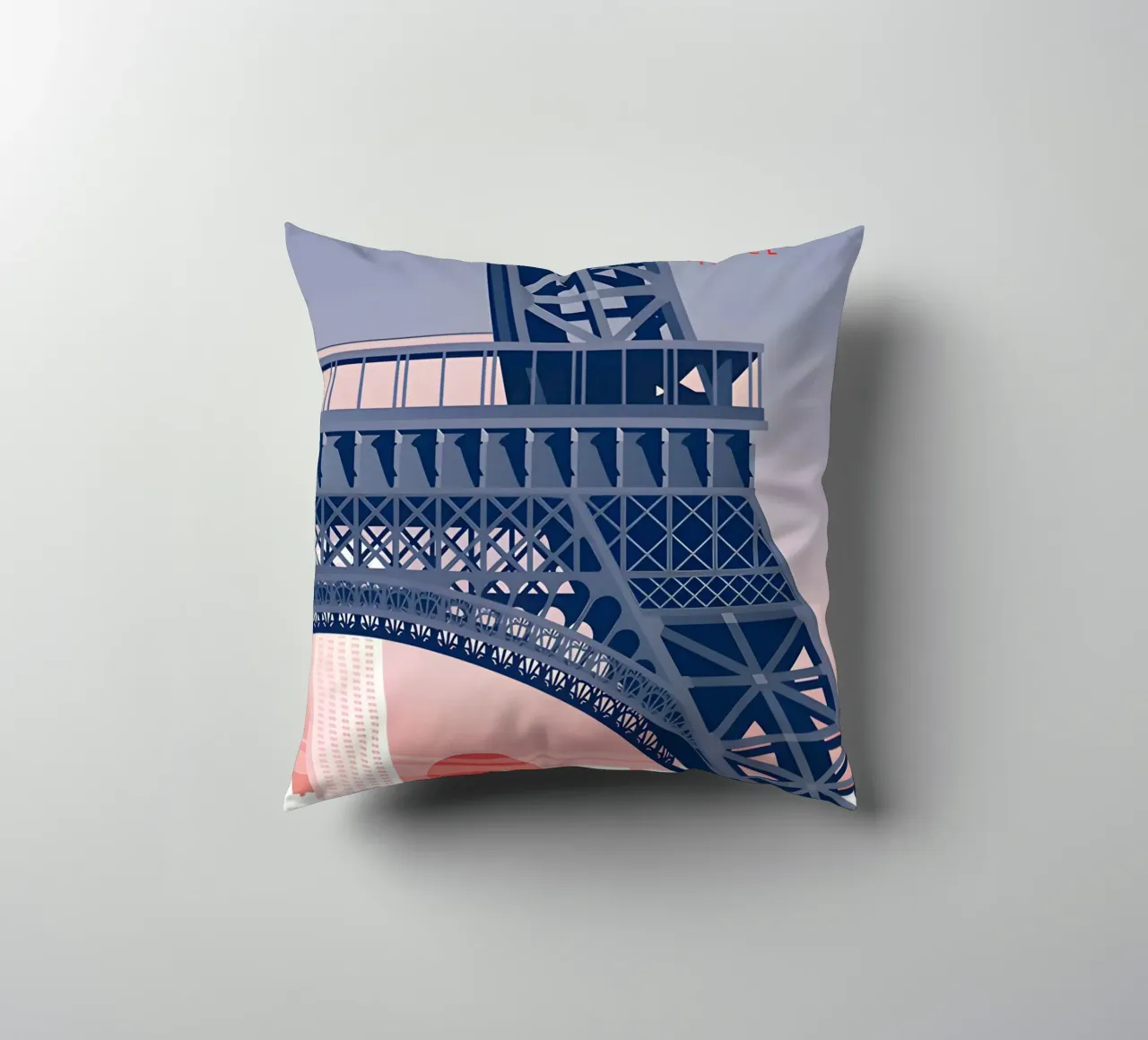 torre eiffel parigi cuscino da William Allen